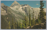 Mount Sir Donald, 10,818 Feet High, Glacier National Park B.C., Canada, Vintage Post Card