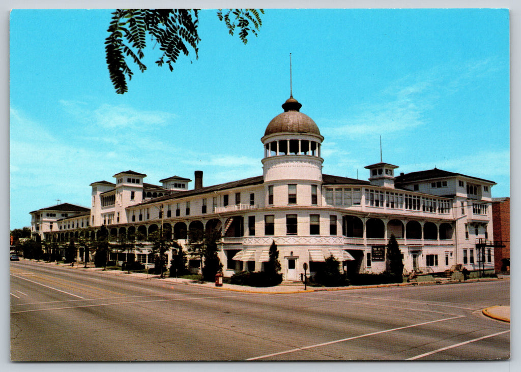 Zion Hotel, Zion, Illinois, Vintage Post Card