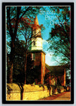 Bruton Parish Church, Vintage Post Card