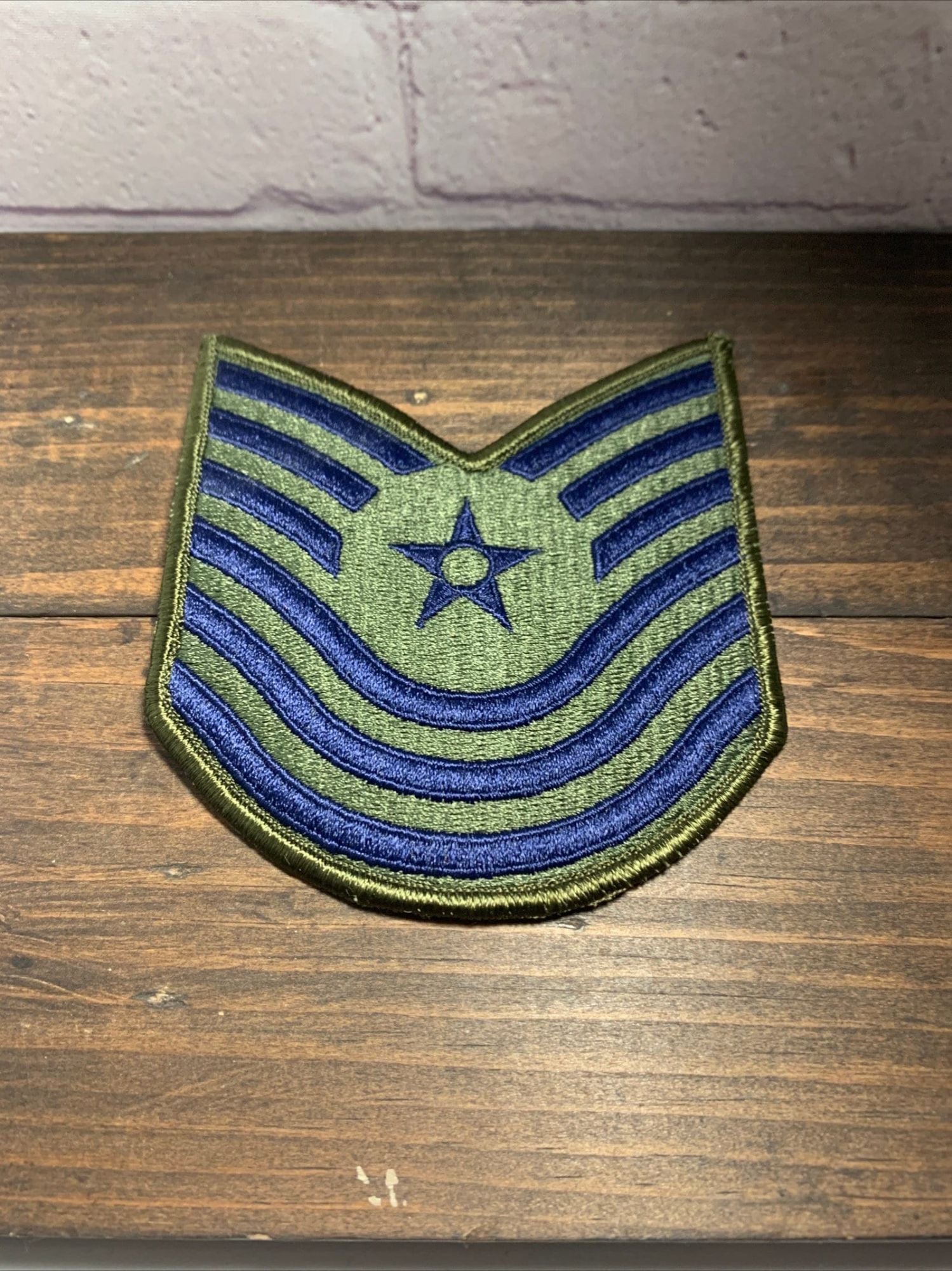 Military Patch US Air Force E-7/MSgt Master Sergeant Armed Forces