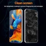 3 Pack Screen Protector Tempered Glass for iPhone 16 Pro 6.3 Inch iPhone 15, 14