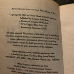 God Will Make a Way By Henry Cloud & John Townsend Paperback 2002