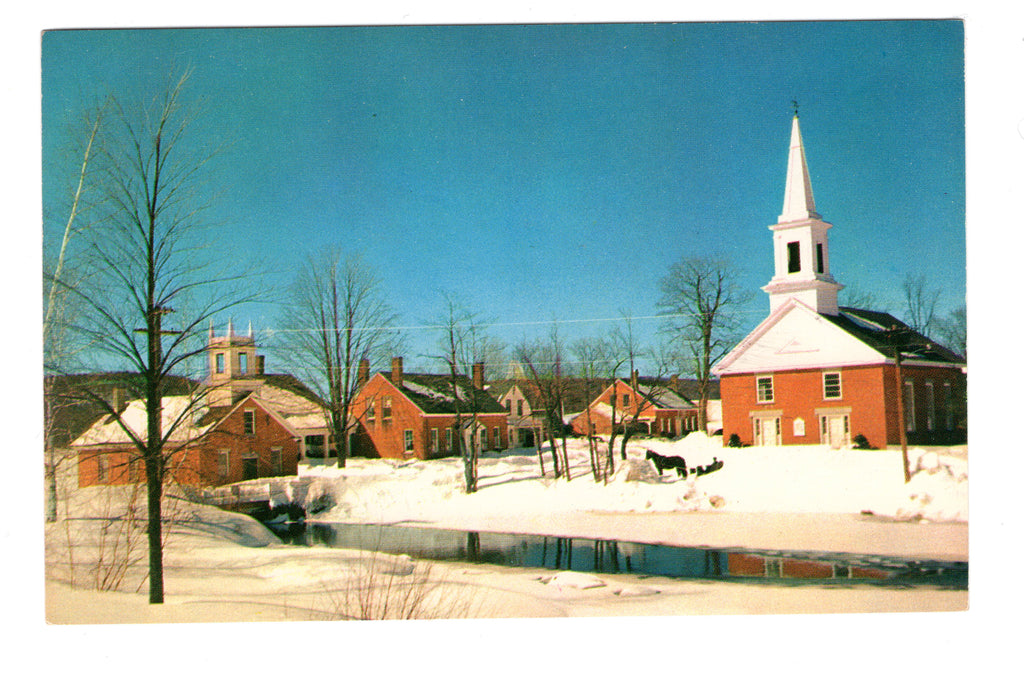 Don Sieburg, New London, N.H, Vintage Post Card.