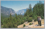 Kings Canyon National Park, California, USA, Vintage Post Card
