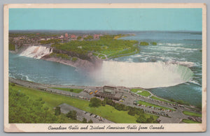 Canadian Falls, Niagara Falls, Vintage Post Card.