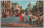 Main Street, Walt Disney World, Florida, USA, Vintage Post Card.