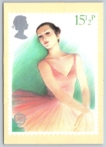British Theatre, Ballet, London, England, Vintage Post Card