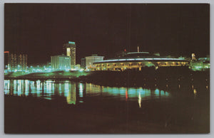Scene Of Downtown Wichita’s Century II Convention Center, Vintage Post Card