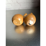 Vintage Wood Moroccan Salt & Pepper Shakers