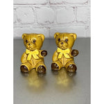 Vintage Avon Teddy Bear Salt & Pepper Shakers Ceramic