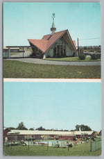 Howard Johnsons Motor Lodge, Vintage Post Card.