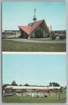 Howard Johnsons Motor Lodge, Vintage Post Card.