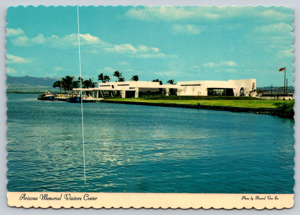 Arizona Memorials Visiting Center, Vintage Post Card