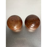 Vintage California Redwood Wood Salt & Pepper Shakers