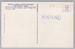 Motor Lodge Office Building, Natural Bridge, Virginia, Vintage Post Card.