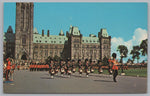 Parade Ceremonies, Taking The Salute, Ottawa, Ontario, Canada, Vintage Post Card.