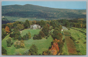 Monticello, Home of Thomas Jefferson, Air View, Charlottesville, VA VTG PC