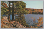 Peninsula Lake, Muskoka River, Ontario, Canada, Vintage Post Card.