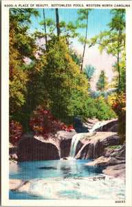 Place of Beauty, Bottomless Pools, North Carolina, USA, Vintage PC