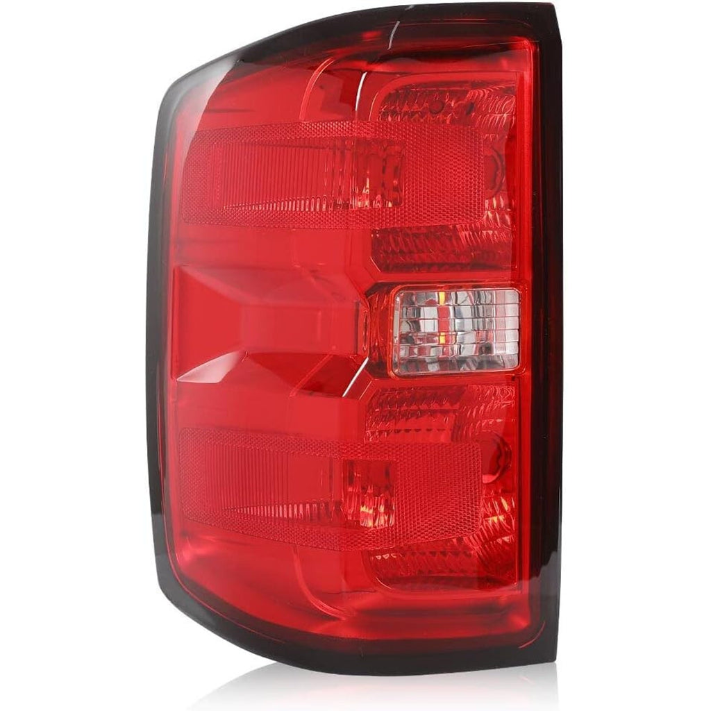 Tail Light Lamp Compatible W/ 2016-2019 Chevy Silverado, GMC Sierra, Left Rear