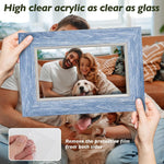 3x5 Picture Frames Set of 4 with Opening Size 2.6''x4.6'', Rustic Photo Frame
