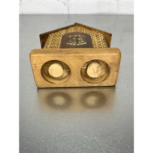 Vintage Wood Bamboo House Hut Aloha Hawaii Salt & Pepper Shaker Duo
