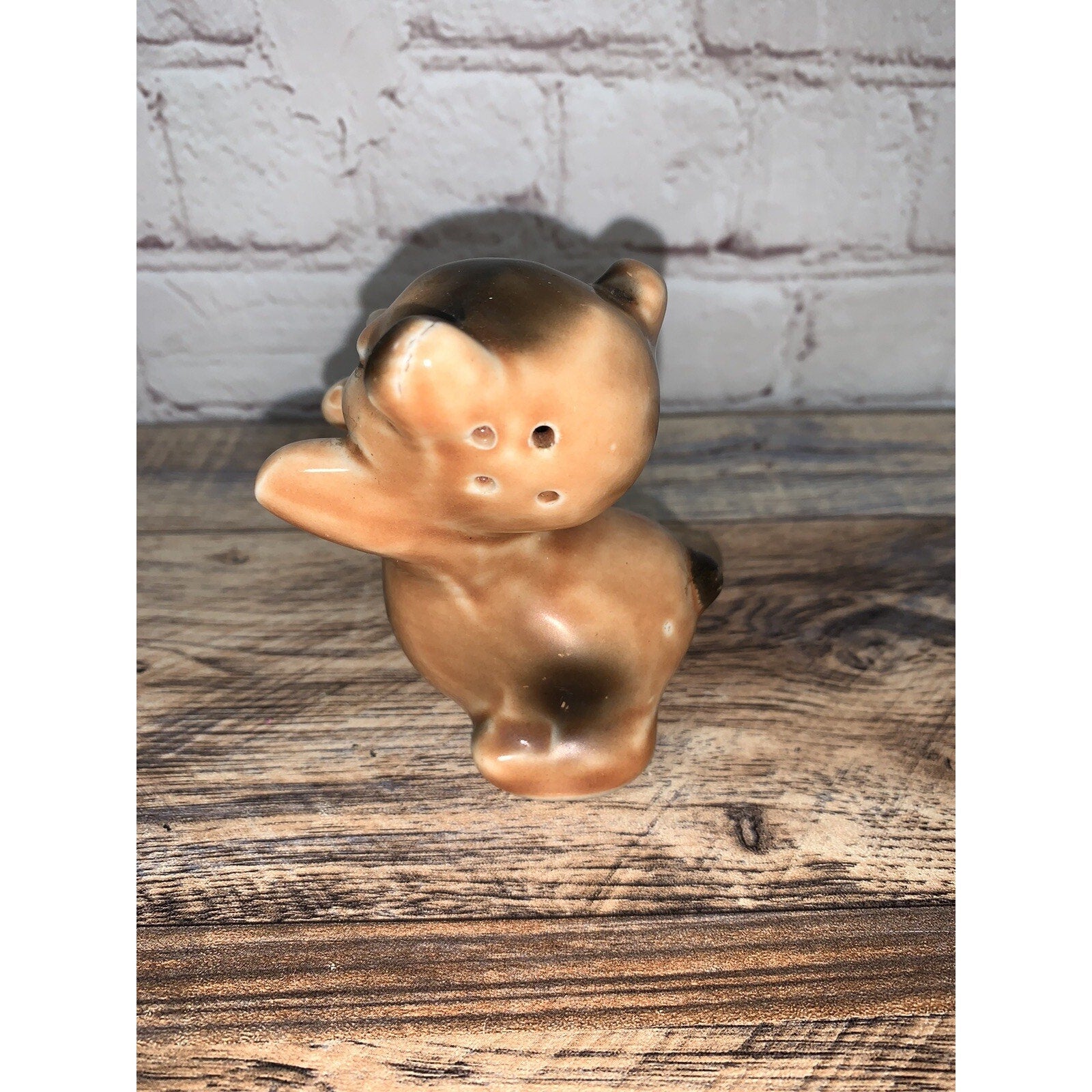 Vintage Van Tellingen Pepper Shaker, Hugging Bear, One Shaker, Replacement