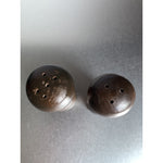 Vintage MCM Wood Salt & Pepper Shaker Classic Japan