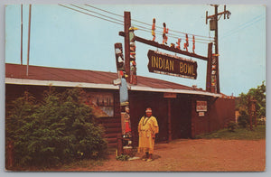 Taken At The Chippewa Indian Reservation, Vintage Post Card.