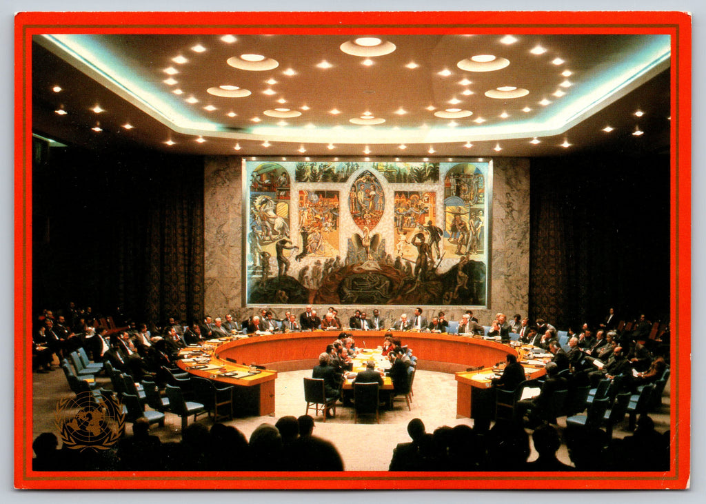 United Nations Security Council, Vintage Post Card