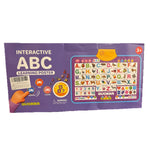 Alphabet Learning Interactive Poster Wall Chart for Children Ages 3+
