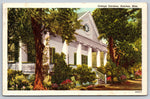 Cottage Gardens, Natchez, Mississippi, USA, Vintage Post Card