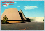 Art Museum, Juarez, Mexico, Vintage Post Card
