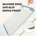 Double Sided Meat Cutting Board, Diversion Groove, Grater, Anti-slip, Easy Clean