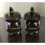 Vintage Mexican Siesta w/Sombrero's Salt & Pepper Shakers