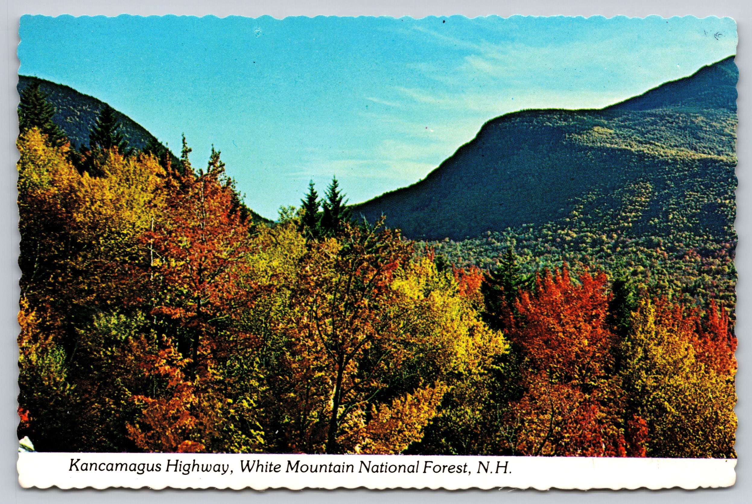 Kancamagus Highway, White Mountain, New Hampshire, VTG PC