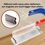 2 Pack Air & Heat Deflector for Vents, Adjustable from 8.5" to 15"