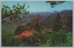 Point Imperial, Grand Canyon National Park, Arizona, Vintage PC