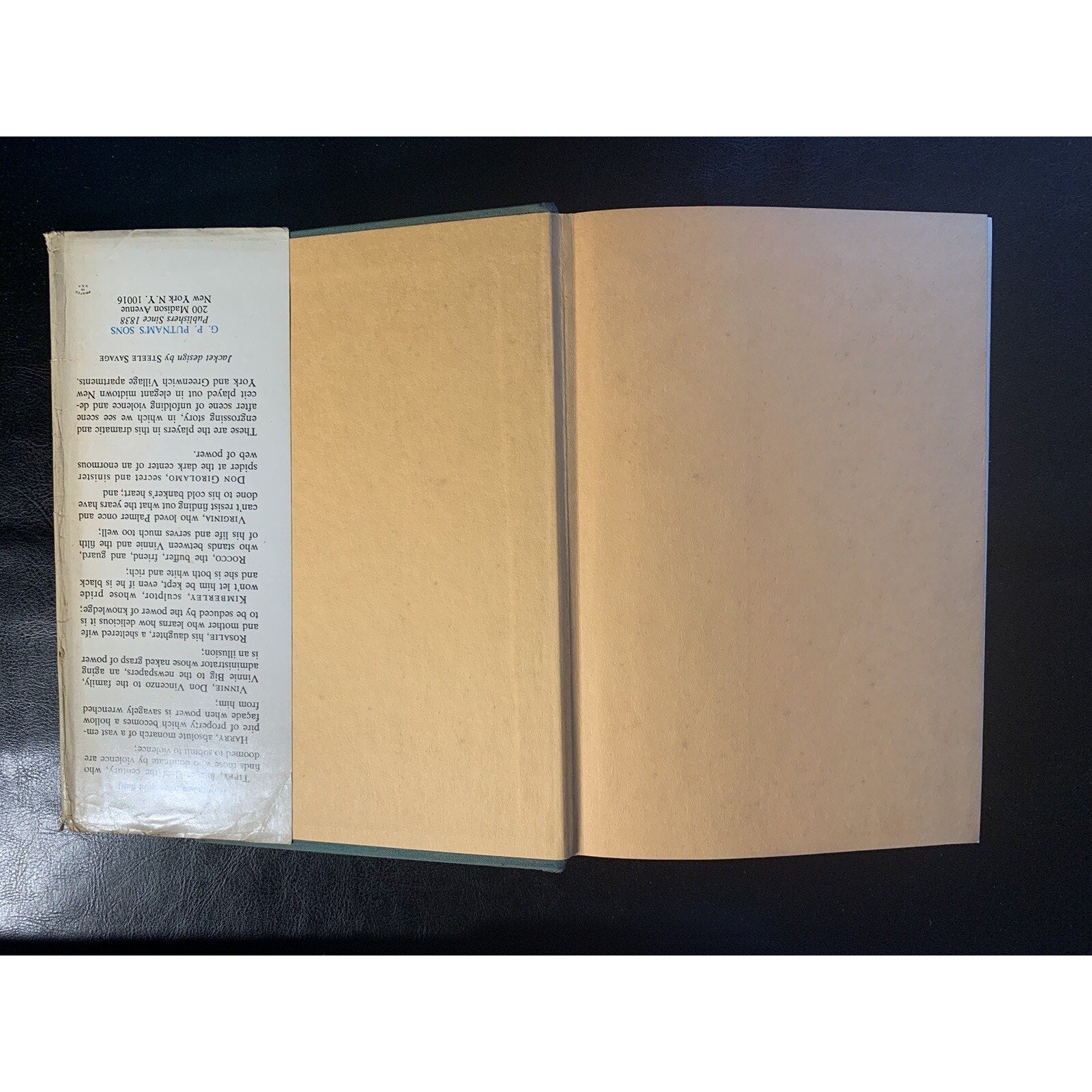 Vintage Book: The Family by Leslie Waller Hardcover 1968