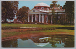 Monticello, Home Of Thomas Jefferson, Fish Pond, Garden Charlottesville, VA  VTG PC