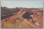 Typical Open Pit Iron Ore Mine On The Mesabi Range, Vintage PC