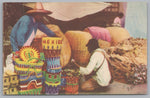 Canastas De Toluca, Toluca Baskets, Mexico, Vintage Post Card.