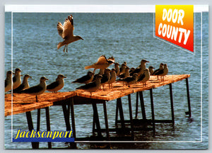 Door County, Jacksonport, Wisconsin, Vintage Post Card