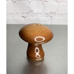 Vintage Mid Century Ceramic Mushroom Salt “Or” Pepper Shaker Brown Tones Japan