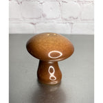 Vintage Mid Century Ceramic Mushroom Salt “Or” Pepper Shaker Brown Tones Japan