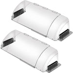 2 Pack Air & Heat Deflector for Vents, Adjustable from 8.5" to 15"