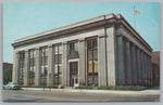 Post Office, New Castle, Pennsylvania, Vintage Post Card.