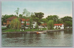 Stonyhurst Inn, Bobcaygeon River, Ontario, Canada, Vintage Post Card.