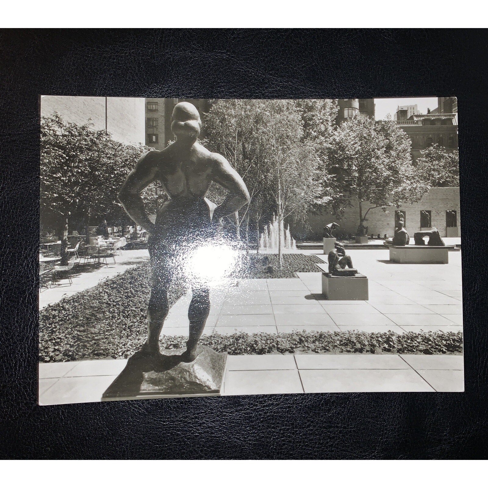 Vintage Abby Aldrich Rockefeller Garden The Museum of Modern Art-Photo Postcard