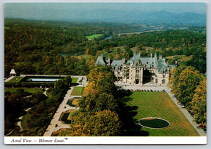 Aerial View, Baltimore Estate, Vintage Post Card